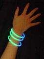 Lighting wristlace Dual color green/blue