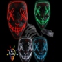 LED Mscaras de terror mscaras cara cosida MAS-MIX30