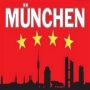 Flag Bavaria Munich silhouette
