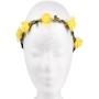 Floral wreath yellow