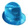 Trilby Hut mit Pailletten t�rkis