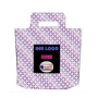 Bolsa de plstico reutilizable de LDPE, estable con logo