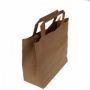 Papier Tragetasche braun 220+110x280mm 250 Stck