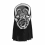 Carnival mask horror silver MAS-36A