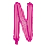 Foil balloon helium balloon pink Letter N