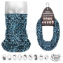 Multifunctional cloth 9 in 1 Multi-purpose scarf Leopard MF-254