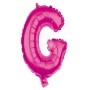 Foil balloon helium balloon pink Letter G