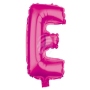 Foil balloon helium balloon pink Letter E