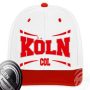 Snapback Cap baseball cap Kln white red