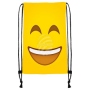 Gym bag Gymsac Emoticon Emoji-Con laughing yellow