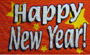 Flag Happy New Year