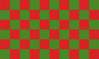 Flag Checkered red green
