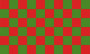 Flag Checkered red green