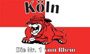 Fahne K�ln Nr1 vom Rhein Bulldogge