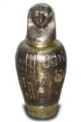 Vase mit Deckel 89 cm