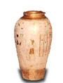 Vase Egyptian bronze 50 cm
