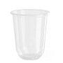 rPET U Form Clear Cup Bubble Tea Smoothie 450ml 100Stck