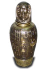 Vase mit Deckel 88 cm