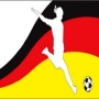Flag Germany 15 women\'s football