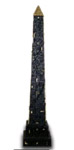 Obelisk czarno zloty 60 cm