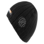 Long Beanie Slouch Strickmtze dunkelgrau