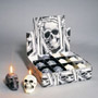 Totenkopfkerze