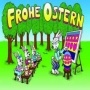 Fahne Frohe Ostern Hasenschule