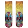 Calcetines con motivos Crneo psicodlico