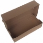 Snack box, kraft brown 23.5x16x5.5cm 325 pieces