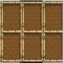 Deko window blind scene setter South Sea Palm Cottage