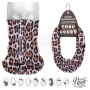 Multifunctional cloth 9 in 1 Multi-purpose scarf Leopard MF-191