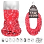 Multifunctional cloth 9 in 1 Multi-purpose scarf Paisley MF-187