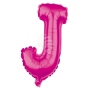 Foil balloon helium balloon pink Letter J
