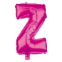 Folienballon Helium Ballon pink Buchstabe Z