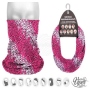 Multifunctional cloth 9 in 1 Multi-purpose scarf Leopard pattern