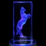 Crystal cuboid Horse