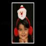 Ear Muff with Nicholas red