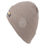 Long Beanie Slouch Design Strickmtze beige