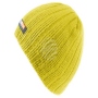 Long Beanie Slouch Strickmtze neon gelb