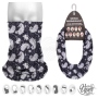 Multifunctional cloth 9 in 1 Multi-purpose scarf Paisley MF-201
