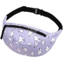 Fanny pack Hipbag Teeth lilac