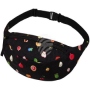 Bumbag Hipbag Frutas negro