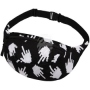 Fanny pack Hipbag Middle finger black