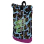 Rucksack mit Rollverschlu Graffiti Muster Think it Want it get 
