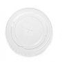 rPET Tapa plana  95 mm con ranura en cruz para vasos de PP 100 