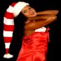Christmashat red white