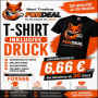 T-shirt including printing of your logo/design Special offer
