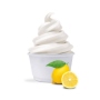 Soft ice cream powder lemon 100% vegan
