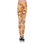 Leggins con motivos para mujer Cereales color amarillo
