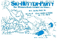 Plakaty Skihtten Party